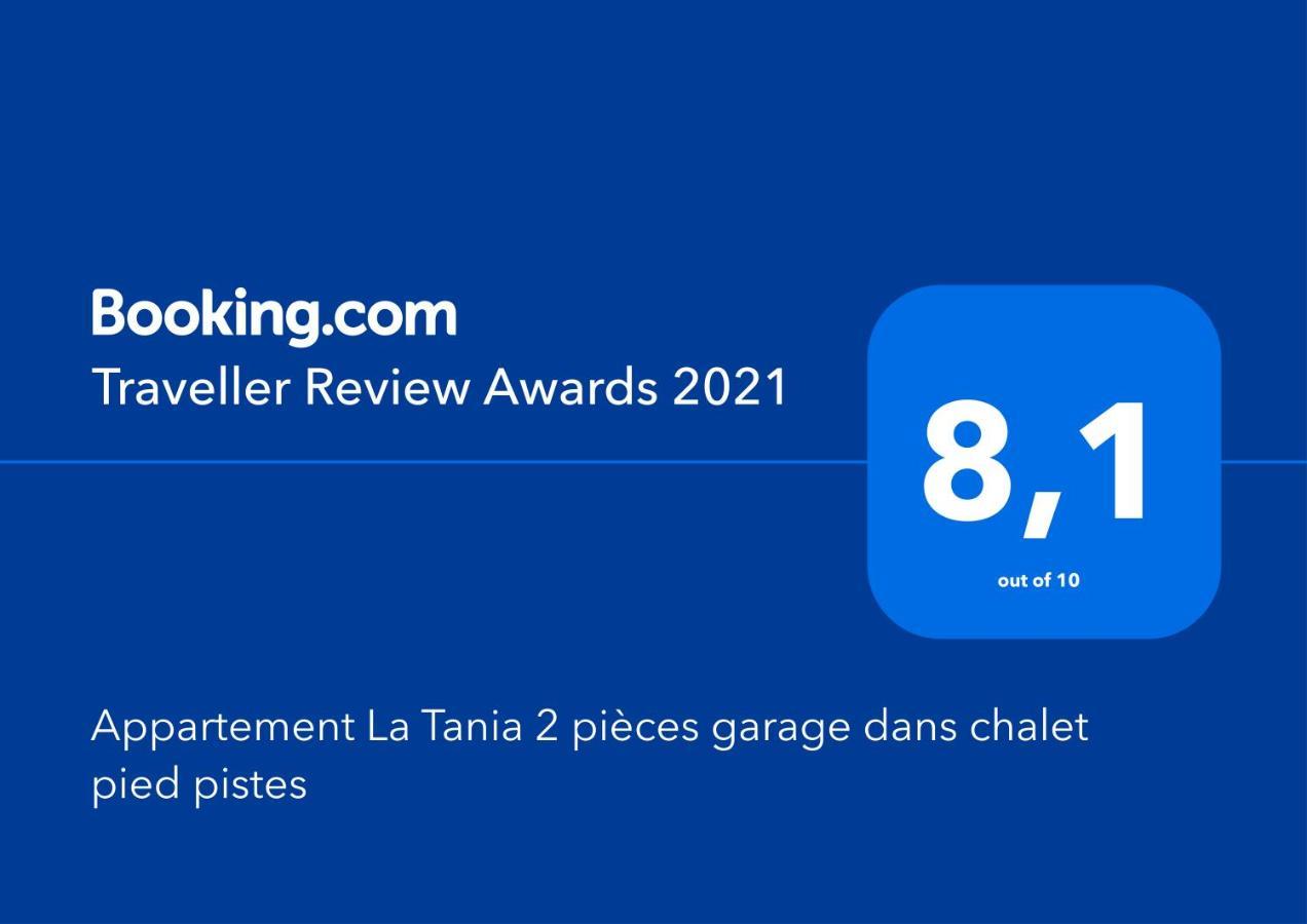 Appartement La Tania 2 Pieces Garage Dans Chalet Pied Pistes 外观 照片