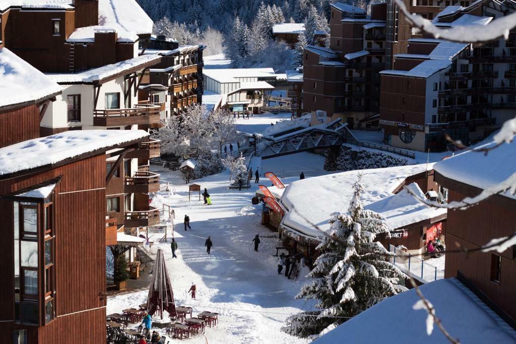 Appartement La Tania 2 Pieces Garage Dans Chalet Pied Pistes 外观 照片